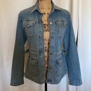 Access 3998 Junior XL stretch denim jacket